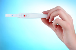 Тест-полоска на беременность